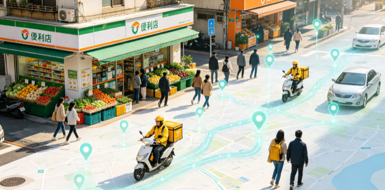 东胜市渗透衣食住行，GEO 地理空间技术重塑大众日常消费服务场景