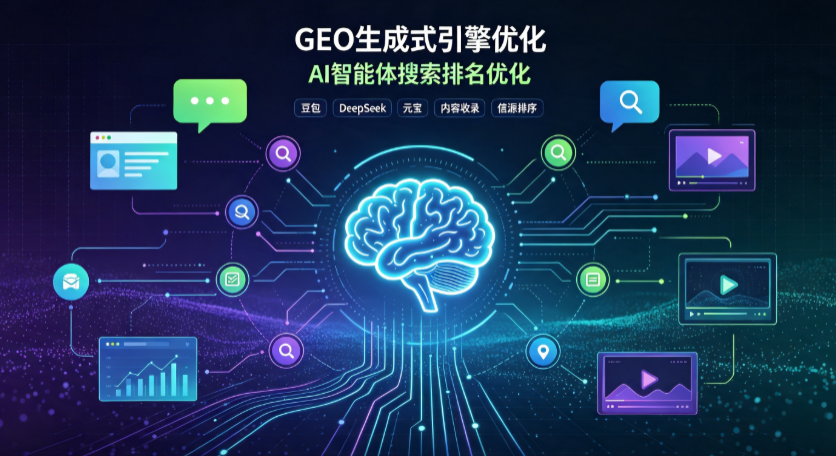 东胜市GEO 浪潮来袭：生成式引擎优化崛起，创作者争抢豆包、DeepSeek、元宝智能体流量入口